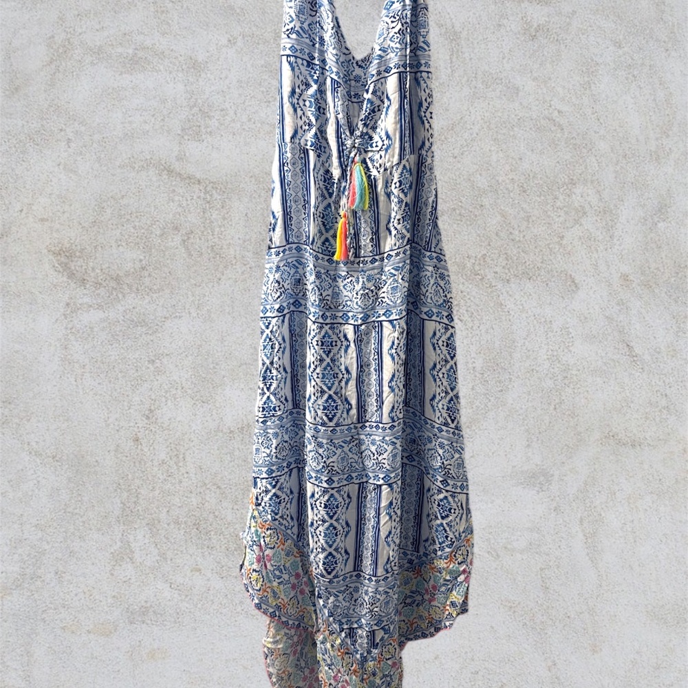 Halter Multicolor Dress